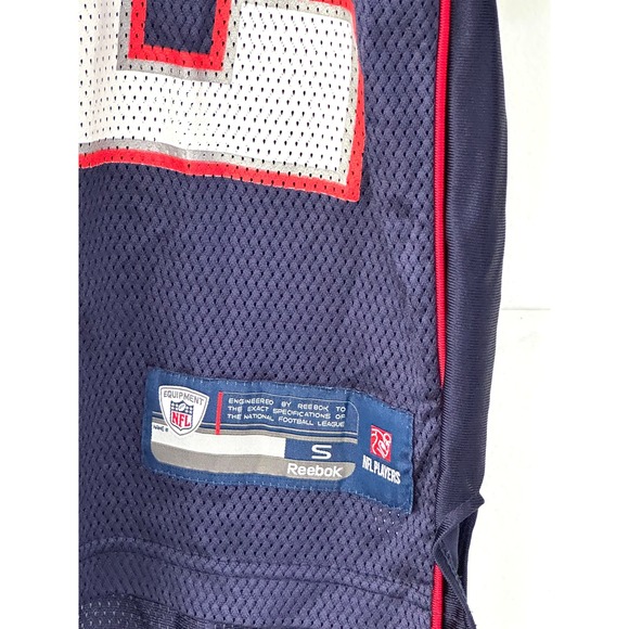 NFL Tom Brady 12 Patriots football jersey mesh blue Reebok mens small 7009A - Picture 13 of 13